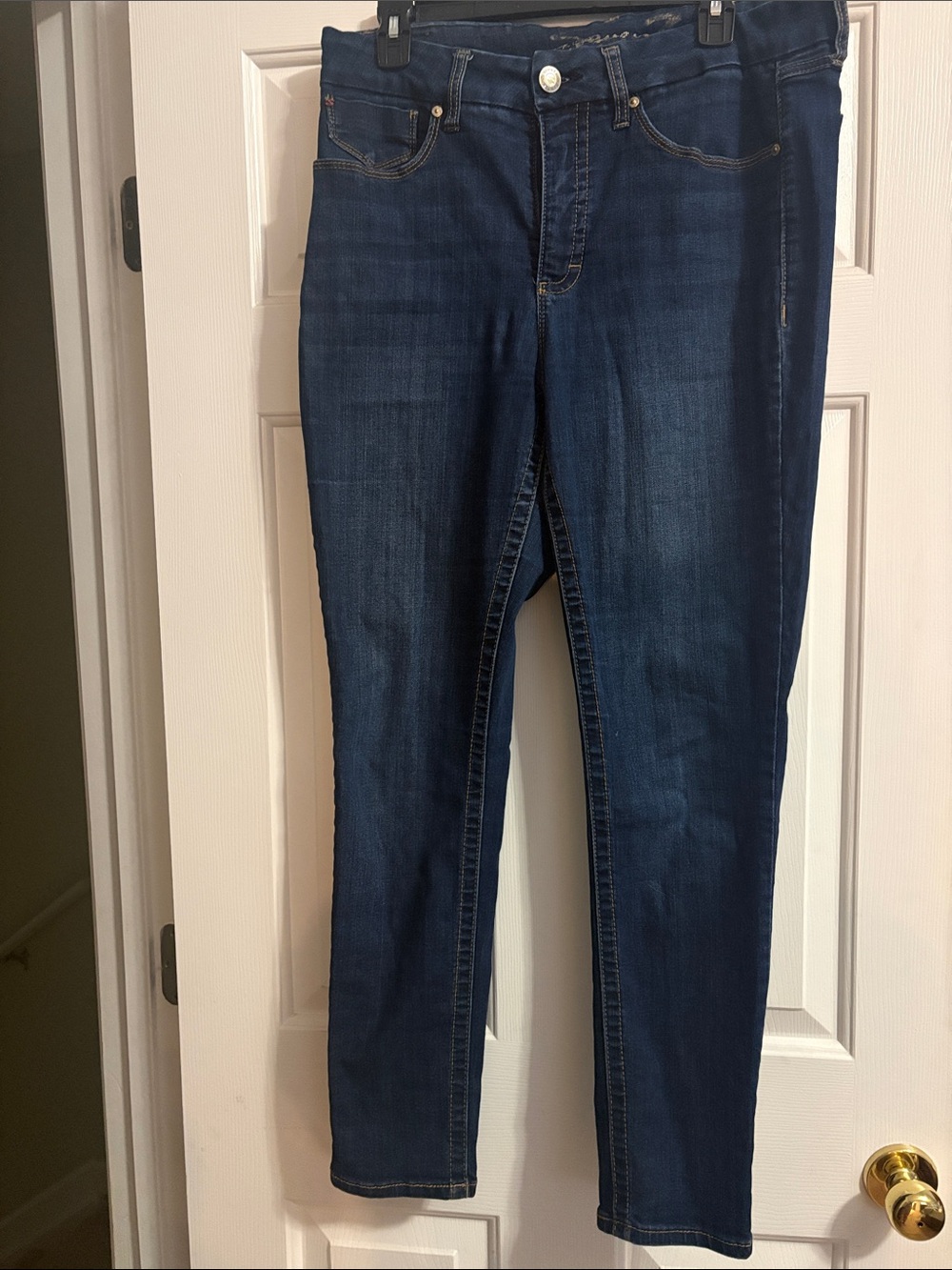 Seven7 Dark Indigo Skinny Jeans - Picture 2 of 4